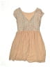 Speechless Hearts Tan Dress Size 7 - photo 2