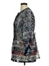 One World Paisley Blue Long Sleeve Blouse Size XL - photo 5