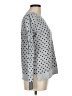 Ann Taylor LOFT Outlet Polka Dots Silver Pullover Sweater Size M - photo 4