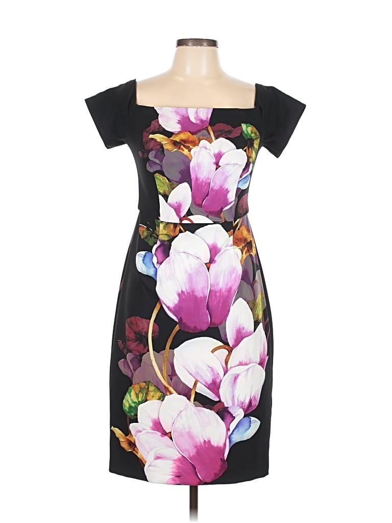 Pre-owned Trina Turk Cocktail Dress In Black