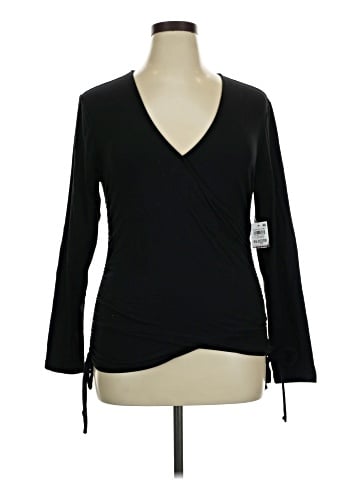 INC International Concepts Long Sleeve Top (view 1)