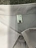 Unbranded Solid Gray Long Sleeve Button-Down Shirt Size M - photo 7