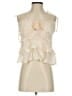 Zara Ivory Sleeveless Blouse Size S - photo 1
