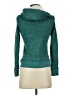 Almost Famous 100% Polyester Teal Zip Up Hoodie Size S - photo 2