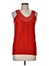 Bobeau Red Sleeveless Blouse Size M - photo 1
