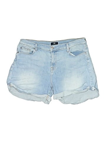 7 For All Mankind Denim Shorts (view 1)