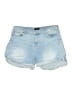 7 For All Mankind Blue Denim Shorts Size 32 waist - photo 1