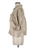 Cinq à Sept 100% Cupro Tan Jacket Size M - photo 5