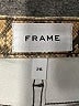 FRAME Animal Print Brown Casual Pants Size 26 - photo 4