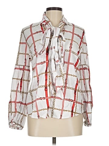 7th Avenue Design Studio New York & Company Long Sleeve Blouse (view 1)