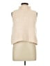 She + Sky 100% Acrylic Ivory Sleeveless Blouse Size L - photo 1
