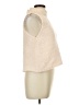 She + Sky 100% Acrylic Ivory Sleeveless Blouse Size L - photo 4