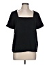 Current Air Black Short Sleeve Top Size L - photo 1