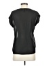 MNG Black Short Sleeve Blouse Size XXS - photo 2