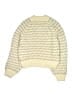 Zara Tweed Yellow Tan Pullover Sweater Size 13 - 14 - photo 2