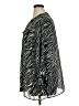 Sag Harbor 100% Polyester Animal Print Silver Long Sleeve Blouse Size 1X - photo 5
