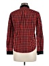 M Missoni Checkered-gingham Red Long Sleeve Blouse Size M - photo 2