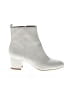 Gianni Bini 100% Leather White Ankle Boots Size 8 - photo 1