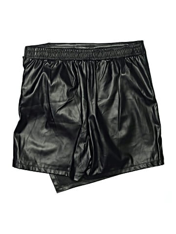 Assorted Brands Faux Leather Skirt (view 2)