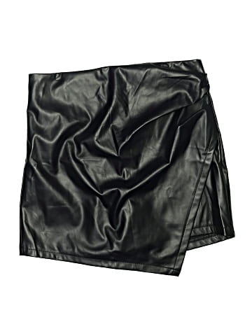 Assorted Brands Faux Leather Skirt (view 1)