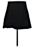 Zara Solid Black Casual Skirt Size S - photo 2