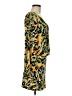 S-Twelve Print Yellow Cocktail Dress One size - photo 4