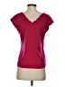 Express 100% Polyester Pink Short Sleeve Top Size XS - photo 2