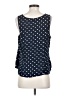 Old Navy 100% Rayon Blue Sleeveless Blouse Size S (petite) - photo 2
