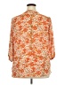 Rose + Olive Orange 3/4 Sleeve Blouse Size 2X - photo 2