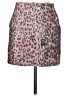 FP One 100% Polyester Animal Print Pink Casual Skirt One size - photo 2