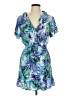 Blue Island Tropical Blue Casual Dress Size L - photo 1