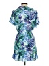 Blue Island Tropical Blue Casual Dress Size L - photo 2