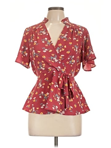 Monteau Short Sleeve Blouse (view 1)