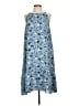 J.Jill 100% Polyester Blue Casual Dress Size S - photo 1