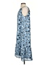 J.Jill 100% Polyester Blue Casual Dress Size S - photo 5