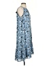 J.Jill 100% Polyester Blue Casual Dress Size S - photo 4
