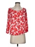Old Navy 100% Rayon Red 3/4 Sleeve Blouse Size S - photo 1