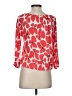 Old Navy 100% Rayon Red 3/4 Sleeve Blouse Size S - photo 2