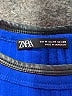 Zara Blue Short Sleeve Top Size M - photo 7