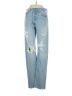 Levi's 100% Cotton Hearts Blue Jeans Size 27 waist - photo 1