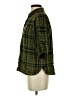 Pilcro Plaid Green 3/4 Sleeve Button-Down Shirt Size S - photo 5