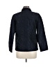 Linda Allard Ellen Tracy 100% Silk Blue Jacket Size 6 Petite - photo 2