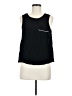 1.State 100% Rayon Black Sleeveless Blouse Size M - photo 1