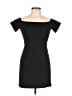 Line & Dot Solid Black Cocktail Dress Size M - photo 1