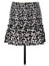 Red Carter Animal Print Silver Casual Skirt Size S (estimated) - photo 1