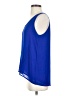 Pixley 100% Polyester Blue Sleeveless Blouse Size S - photo 5