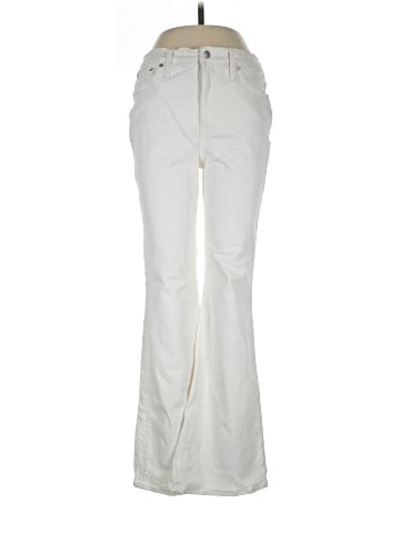 Madewell Flea Market Flare Jeans in Tile White (view 1)