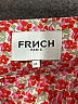 FRNCH 100% Cotton Red Pink Skort Size XS - photo 3