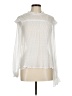 oasis 100% Polyester Ivory Long Sleeve Blouse Size 8 - photo 1