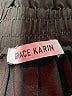 Grace Karin Solid Black Casual Pants Size L - photo 7